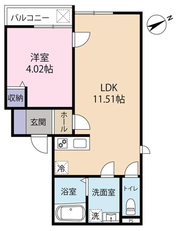 Imperial今博多の物件間取画像